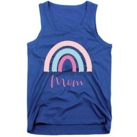 Mothers Day Mom Grandma Blessed To Be Called Mom Rainbow Gift Tank Top