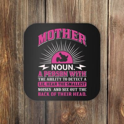 Mother Definition Coaster