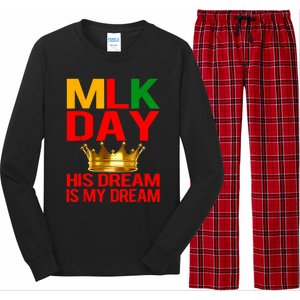 Mlk Day Martin Luther King His Dream Is My Dream Long Sleeve Pajama Set