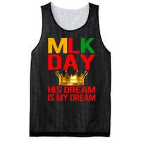 Mlk Day Martin Luther King His Dream Is My Dream Mesh Reversible Basketball Jersey Tank