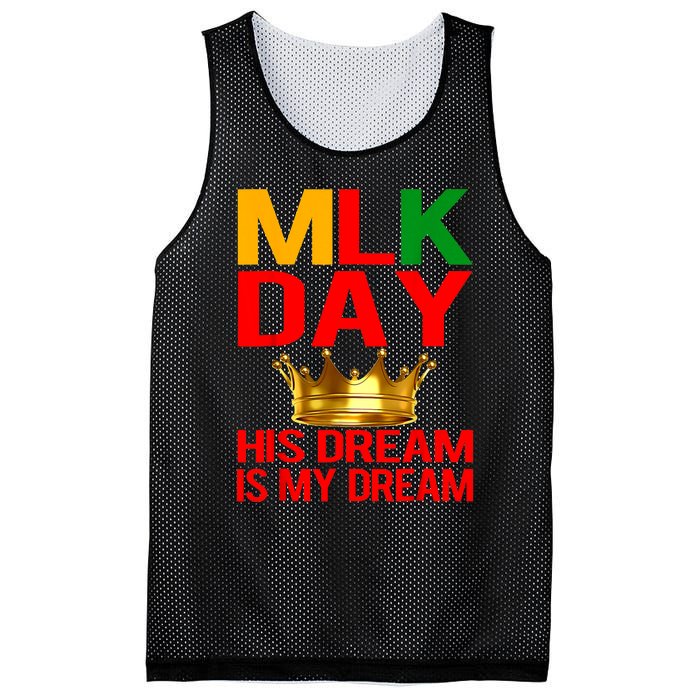 Mlk Day Martin Luther King His Dream Is My Dream Mesh Reversible Basketball Jersey Tank