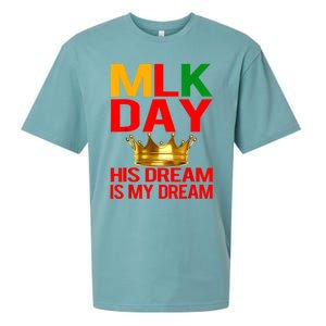 Mlk Day Martin Luther King His Dream Is My Dream Sueded Cloud Jersey T-Shirt