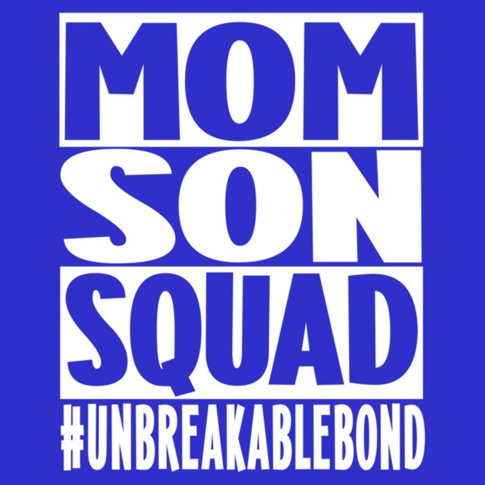 Mothers Day Mom Son Squad Unbreakable Bond Gift Toddler Hoodie