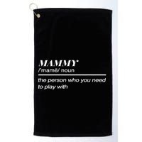 Mammy Definition Golf Towel