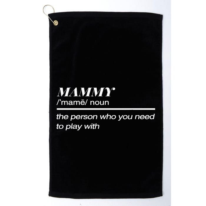Mammy Definition Golf Towel