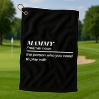 Mammy Definition Golf Towel