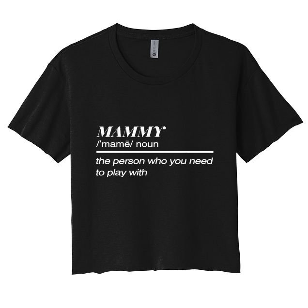 Mammy Definition Crop Top