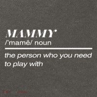 Mammy Definition Cotton Canvas Backpack