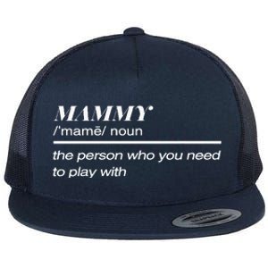 Mammy Definition Flat Bill Trucker Hat