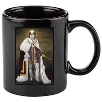Monarch Dog 11oz C Handle Ceramic Mug