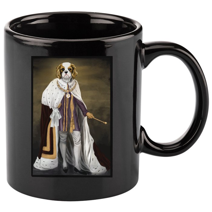 Monarch Dog 11oz C Handle Ceramic Mug