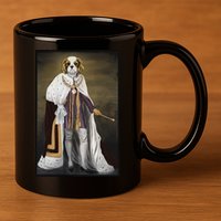 Monarch Dog 11oz C Handle Ceramic Mug