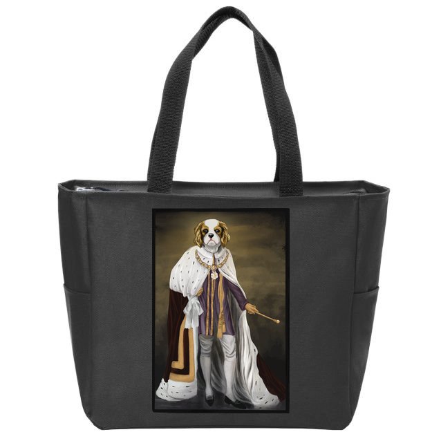 Monarch Dog Zip Tote Bag