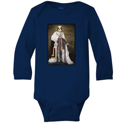 Monarch Dog Baby Long Sleeve Bodysuit