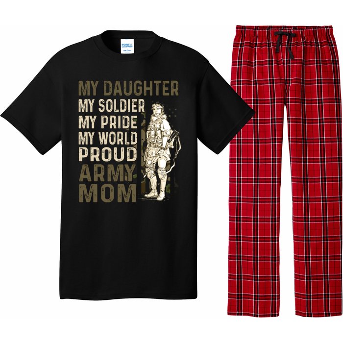 My Daughter My Soldier My Pride My World Army Mother Mom Pajama Set