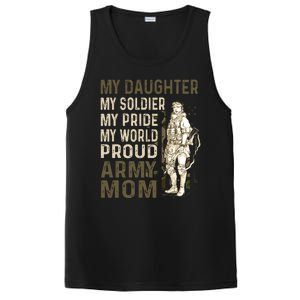 My Daughter My Soldier My Pride My World Army Mother Mom PosiCharge Competitor Tank