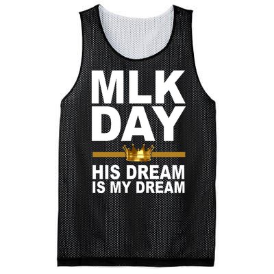 MLK Day Martin Luther King His Dream Is My Dream Mesh Reversible Basketball Jersey Tank