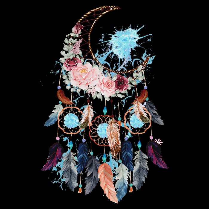 Moon Dreamcatcher Sustainable Bucket Hat
