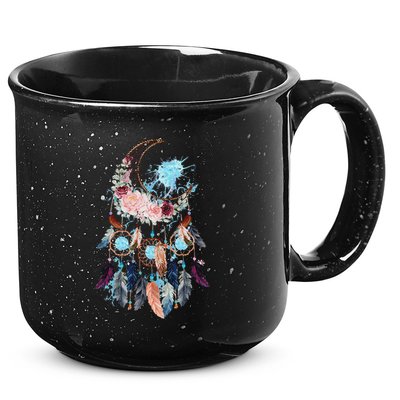 Moon Dreamcatcher 15oz Campfire Ceramic Mug