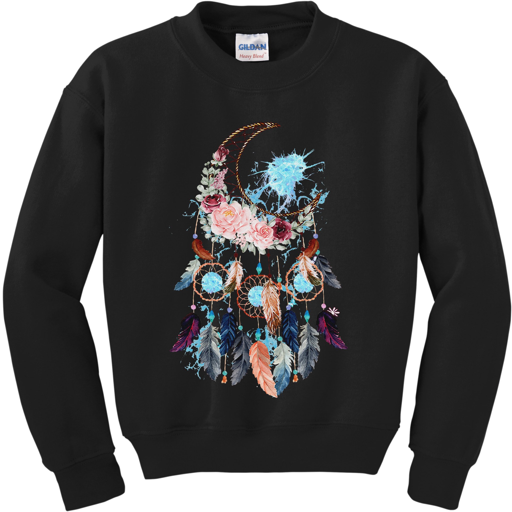 Moon Dreamcatcher Kids Sweatshirt