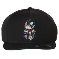 Moon Dreamcatcher Wool Snapback Cap