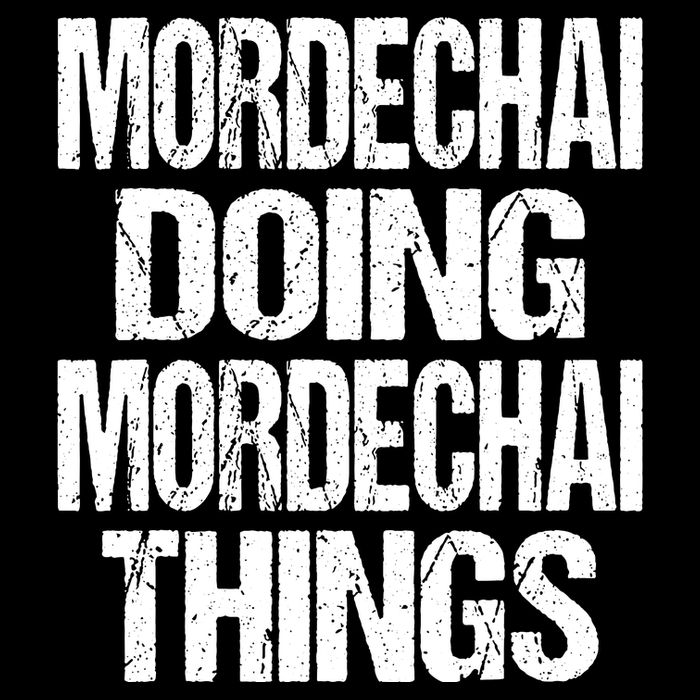 Mordechai Doing Mordechai Things Purim T-Shirt