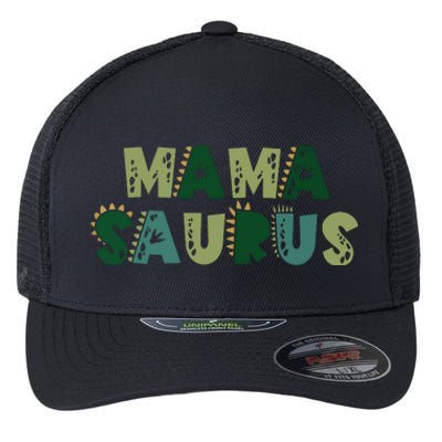 Mamasaurus Dadasaurus Matching Family Dinosaur Birthday Flexfit Unipanel Trucker Cap