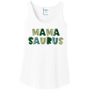 Mamasaurus Dadasaurus Matching Family Dinosaur Birthday Ladies Essential Tank