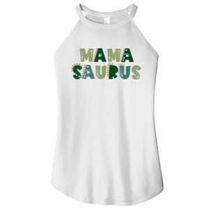 Mamasaurus Dadasaurus Matching Family Dinosaur Birthday Women's Perfect Tri Rocker Tank