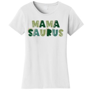 Mamasaurus Dadasaurus Matching Family Dinosaur Birthday Women's T-Shirt