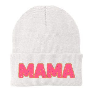 Mama Donut Mother Doughnut Lover Party Knit Cap Winter Beanie