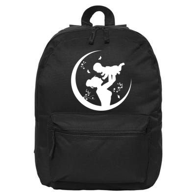Mother's Day Moon Cute Gift 16 in Basic Backpack