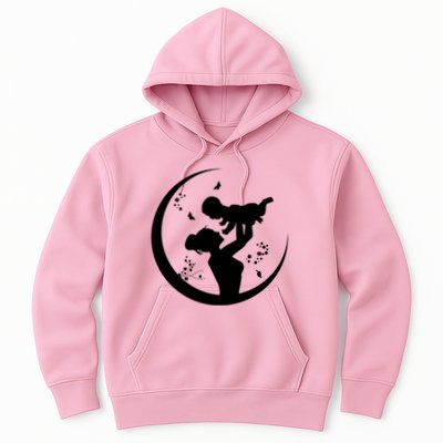 Mother's Day Moon Cute Gift Hoodie