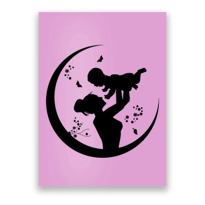 Mother's Day Moon Cute Gift Poster