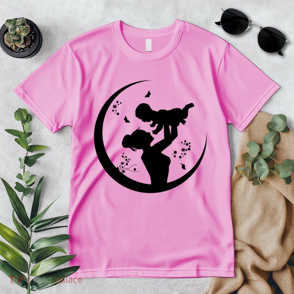 Mother's Day Moon Cute Gift Premium T-Shirt