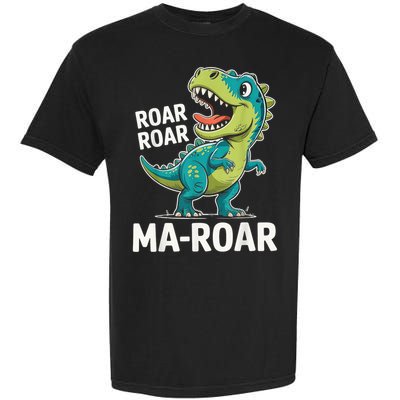 Ma-Roar Dinosaur Mom Quote Family Garment-Dyed Heavyweight T-Shirt