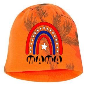 Mothers Days Mama Rainbow America 4th Of July Mother Day Gift Kati - Camo Knit Beanie