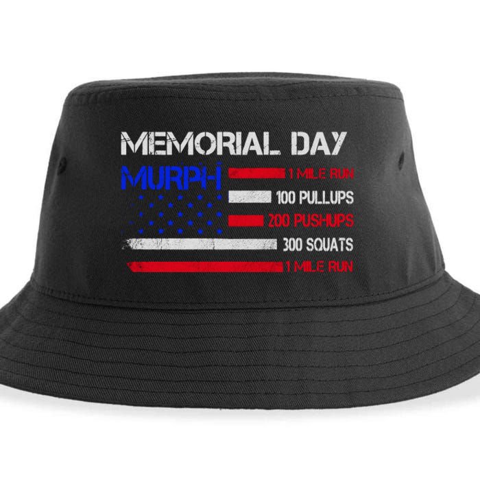 Memorial Day Murph Gift Us Military Gift Sustainable Bucket Hat