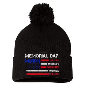 Memorial Day Murph Gift Us Military Gift Pom Pom 12in Knit Beanie