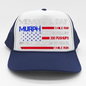 Memorial Day Murph Gift Us Military Gift Trucker Hat