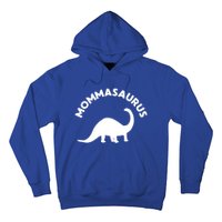 Mommasaurus Dinosaur Momma Gift For Mom Gift Hoodie