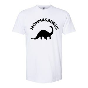 Mommasaurus Dinosaur Momma Gift For Mom Gift Softstyle CVC T-Shirt