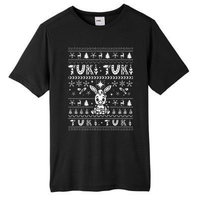 Mi Donkey Mexican Tuki Tuki Donkey Latino Xmas Feliz Navidad Tall Fusion ChromaSoft Performance T-Shirt