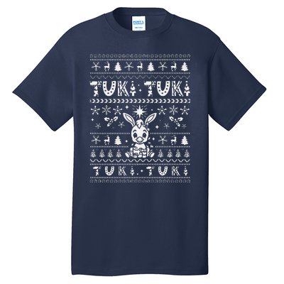 Mi Donkey Mexican Tuki Tuki Donkey Latino Xmas Feliz Navidad Tall T-Shirt