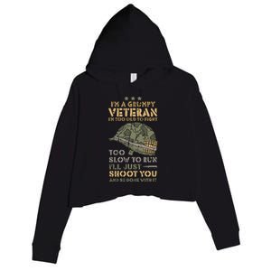 Memorial Day Crop Fleece Hoodie