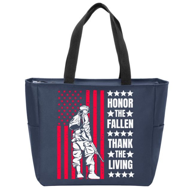 Memorial Day Zip Tote Bag