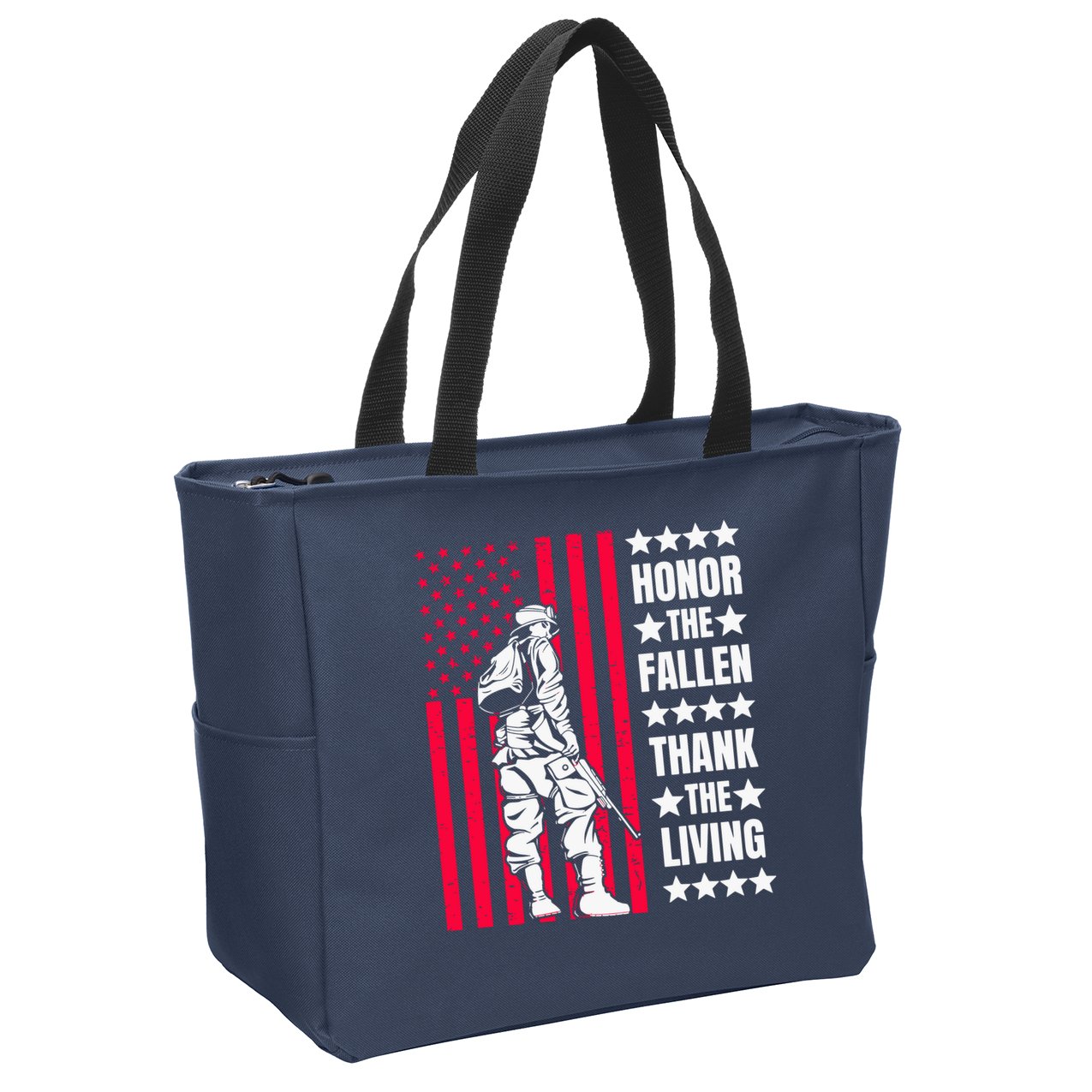 Memorial Day Zip Tote Bag