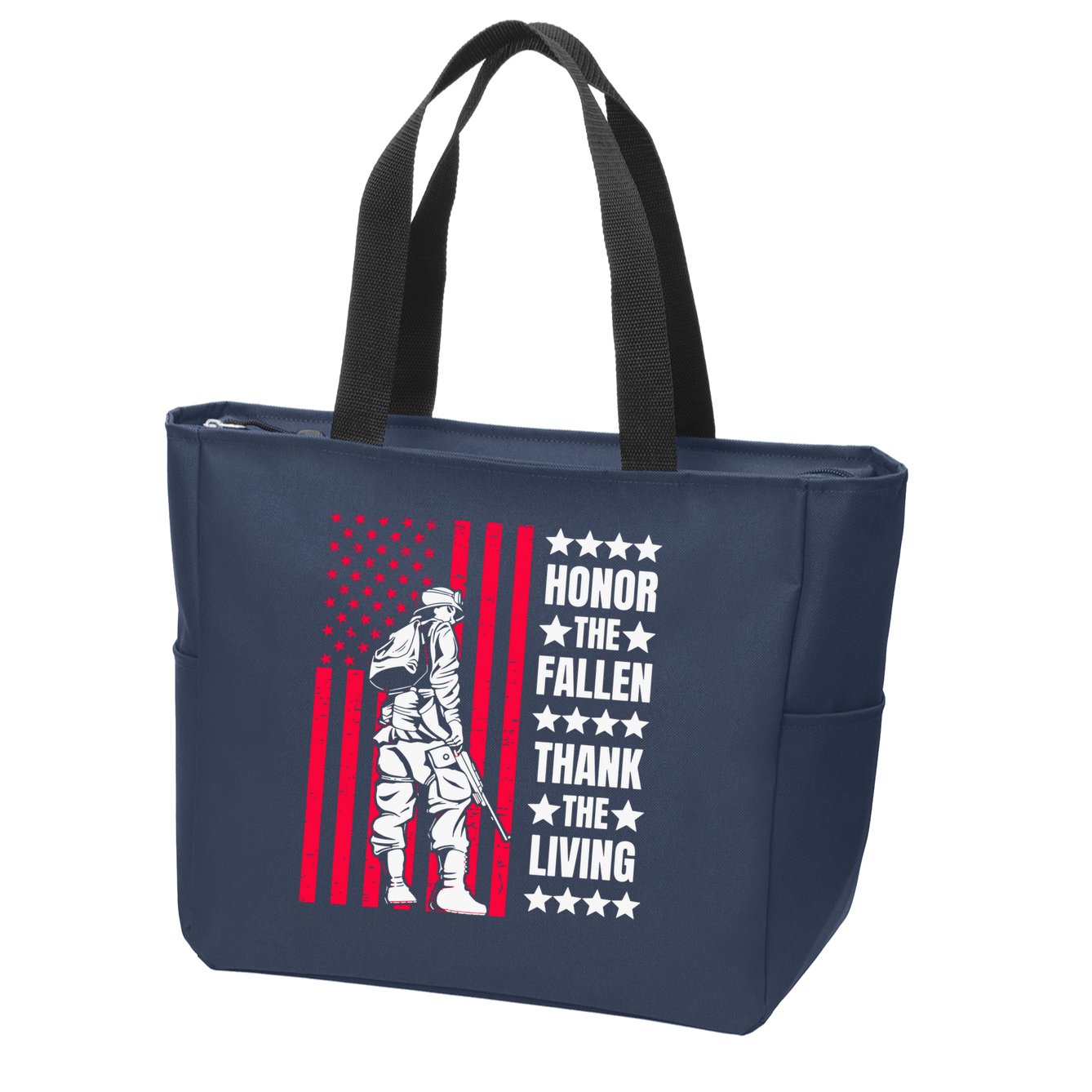 Memorial Day Zip Tote Bag