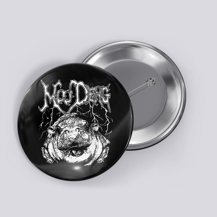 Moo Deng (Metal) Button
