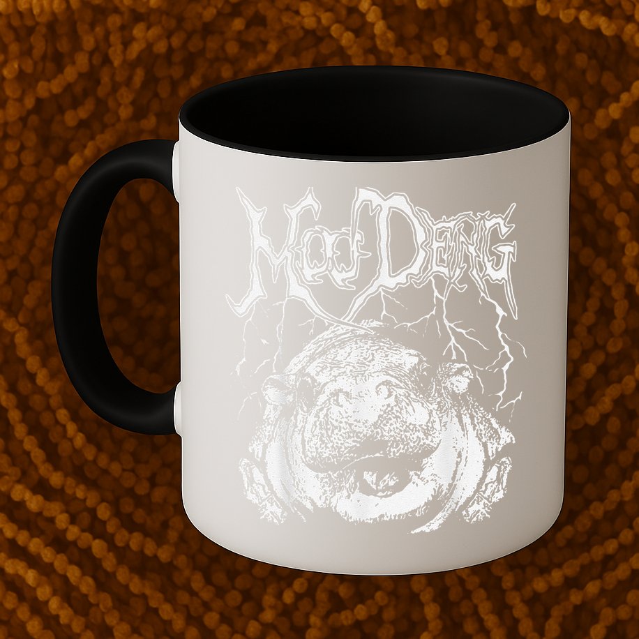 Moo Deng (Metal) Mug